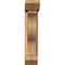 Ekena Millwork Funston Slat Smooth Bracket w/ Offset Brace, Western Red Cedar, 5 1/2"W x 18"D x 26"H BKT0604X18X26FST06SWR - alternate 3